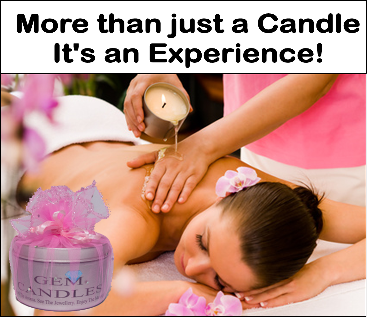 Massage Jewellery In a Candle - Satin Sheets