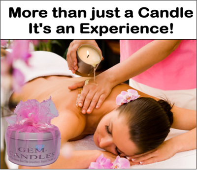 Massage Jewellery In a Candle - Satin Sheets