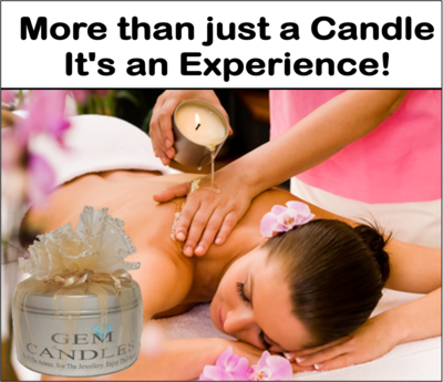 Massage Jewellery In a Candle - Frangipani