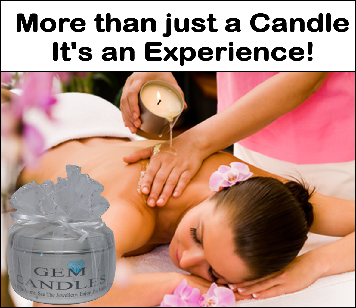 Massage Jewellery In a Candle - Unscented