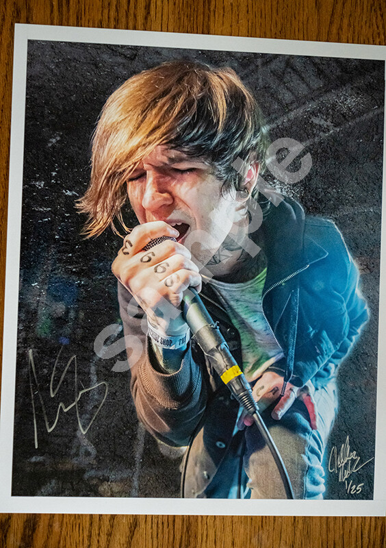 Kenneth Nixon of Framing Hanley signed and numbered photo
