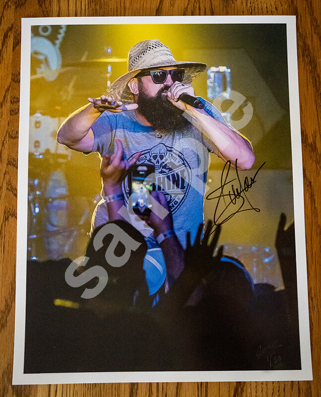 Demun Jones signed and numbered photo