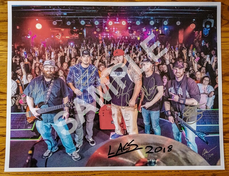 The Lacs signed and numbered photo