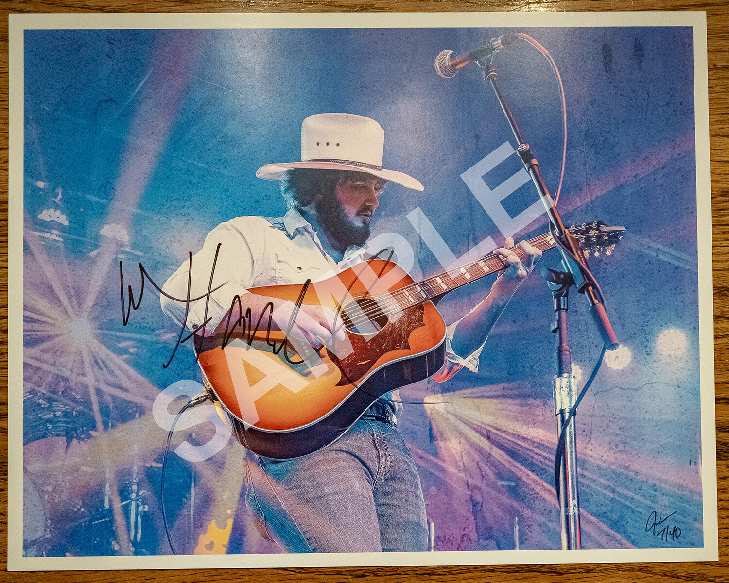 Waylon Hanel signed and numbered photo with free shipping