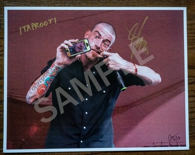 Stephen Richards of Taproot signed and numbered photo with free shipping