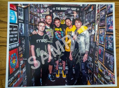 Highly Suspect signed and numbered photo