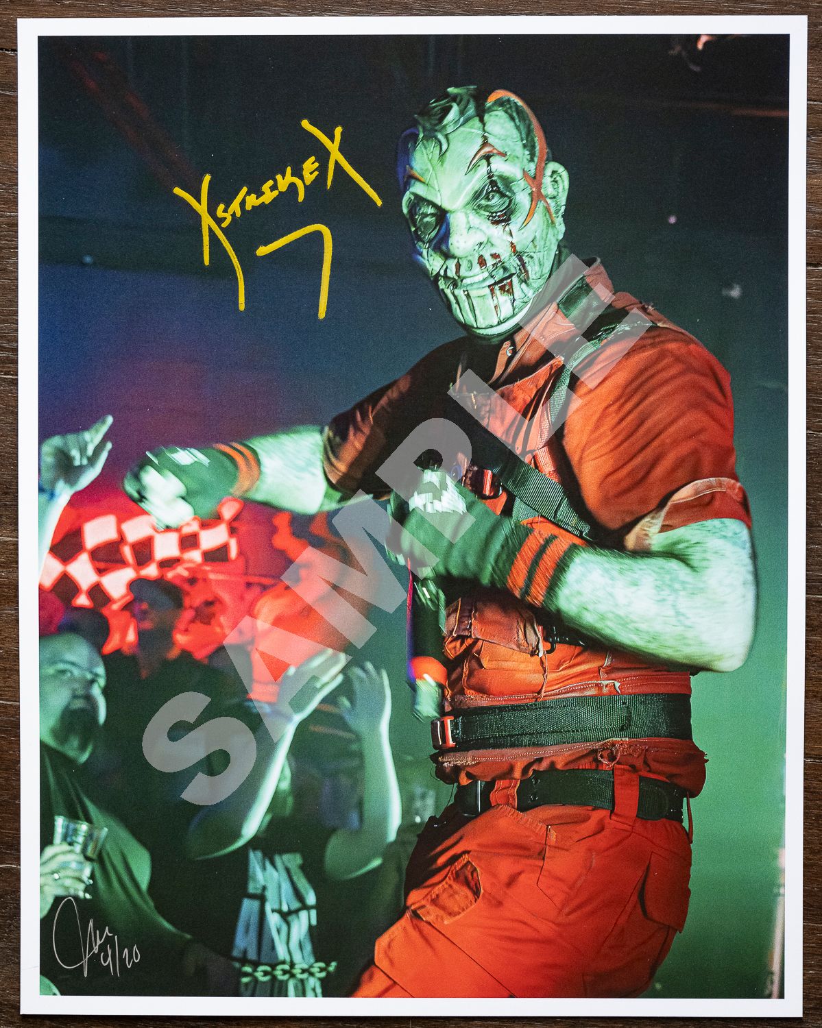 Scott &quot;Strike&quot; Beck MRH  signed and numbered photo