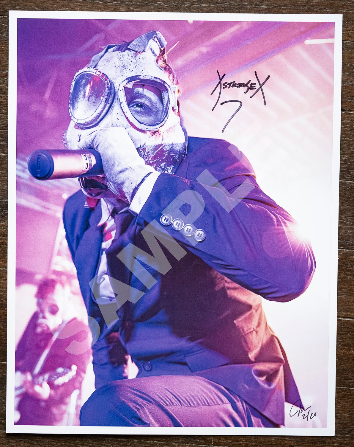 Scott &quot;Strike&quot; Beck Ventana #1 signed and numbered photo