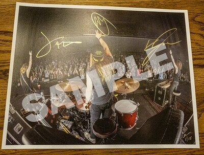 The Cadillac Three signed and numbered photo last one