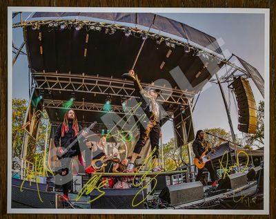 Nonpoint stage front signed and numbered photo