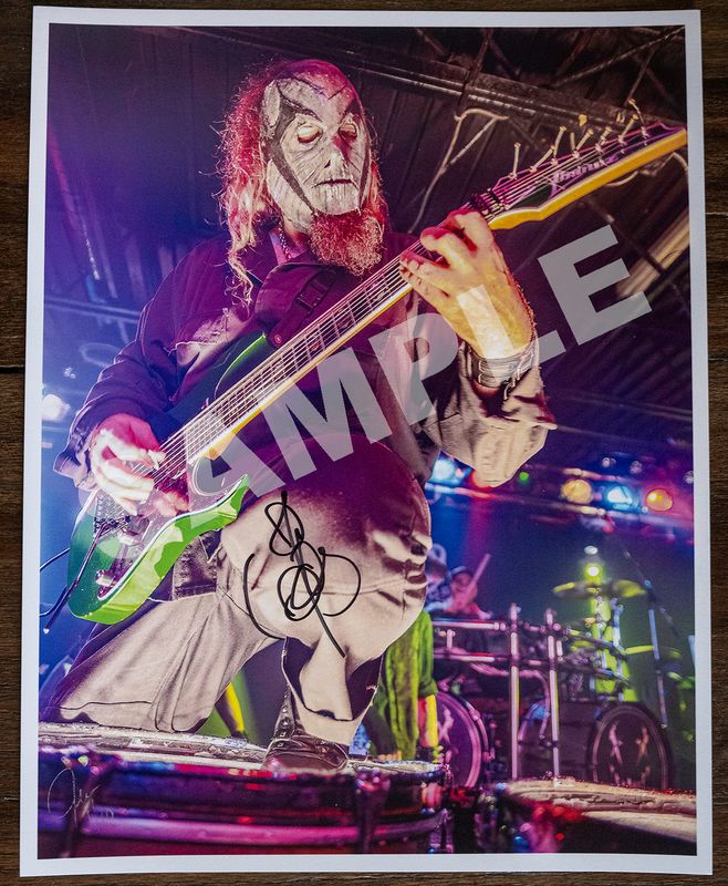 Gravy of Mushroomhead signed photo