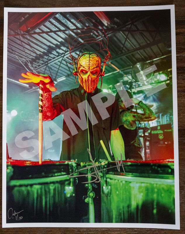 Stitch of Mushroomhead signed photo