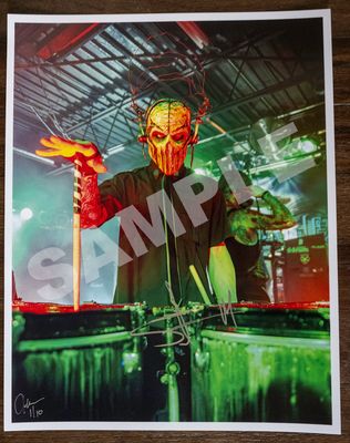 Stitch of Mushroomhead signed photo