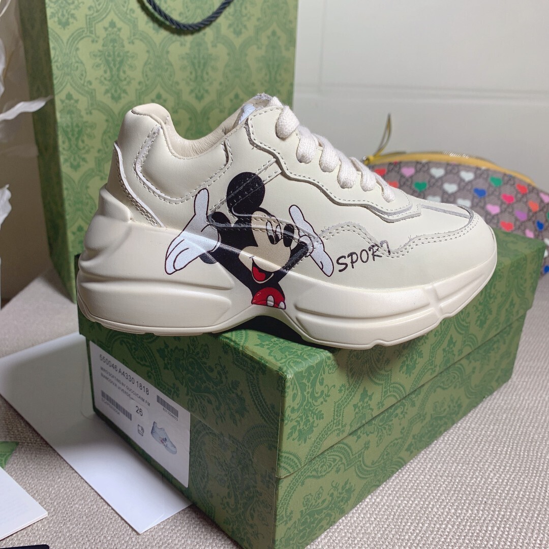 Men&#39;s Disney x Gucci Rhyton sneaker