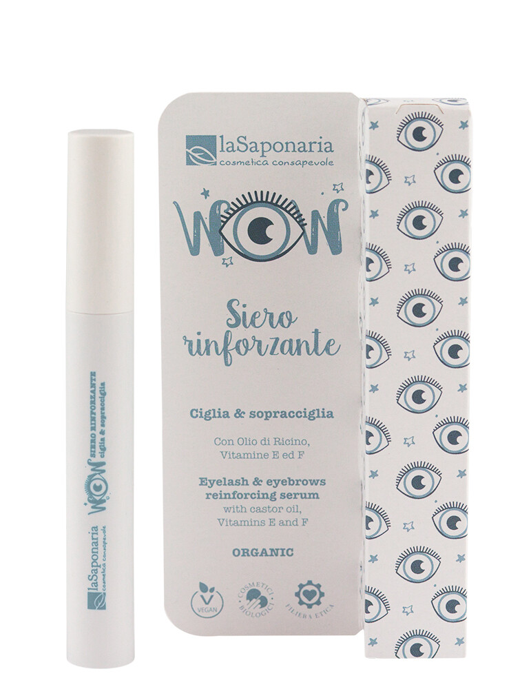 La Saponaria WOW Serum zur Stärkung von Wimpern und Augenbrauen