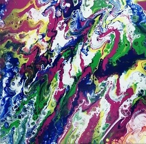 Acryl Pouring