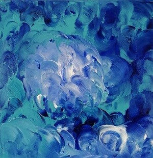 Blaue Wirbel