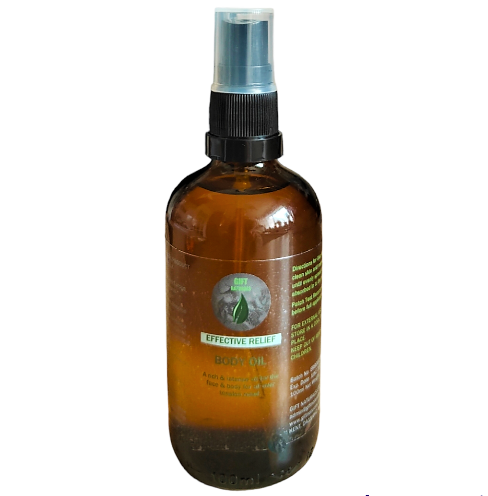 EFFECTIVE RELIEF BODY/MASSAGE OIL