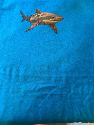 Men’s T-Shirt with image of Bullshark Fully Tattooed