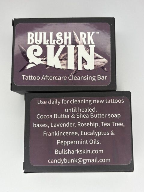 Bullshark Skin Tattoo Aftercare Cleansing Bar