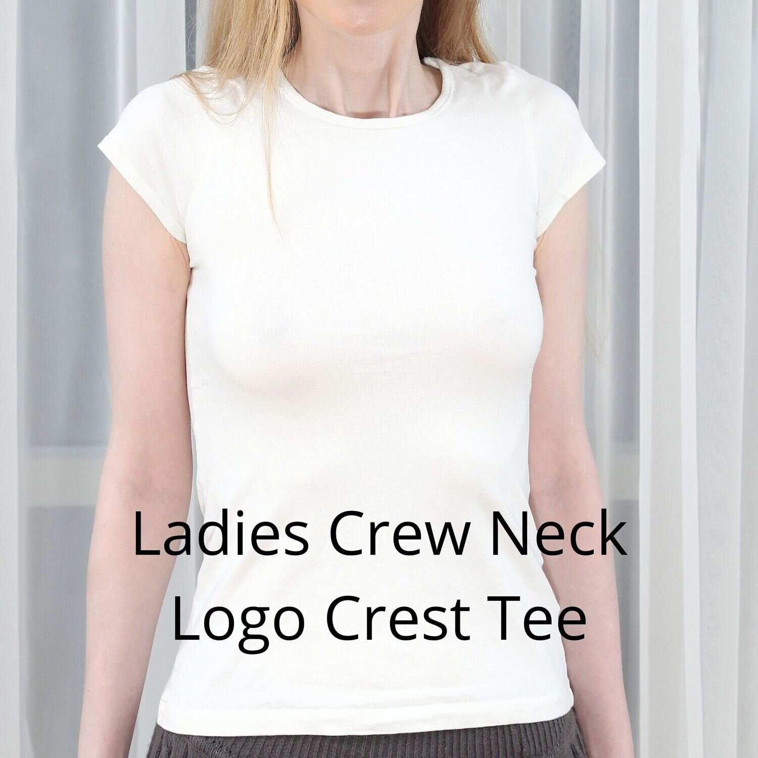 Sample Adult Femme Cut Crew Neck Tee