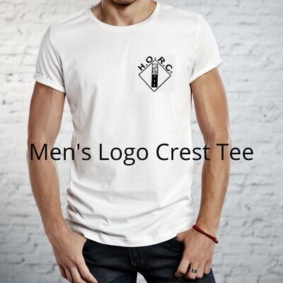 HORC Men&#39;s Crew Neck Logo Crest Tee