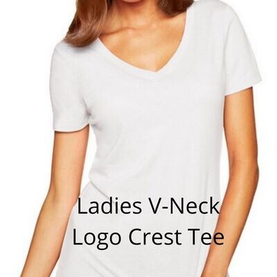 Sample Adult Femme Cut V-Neck Tee