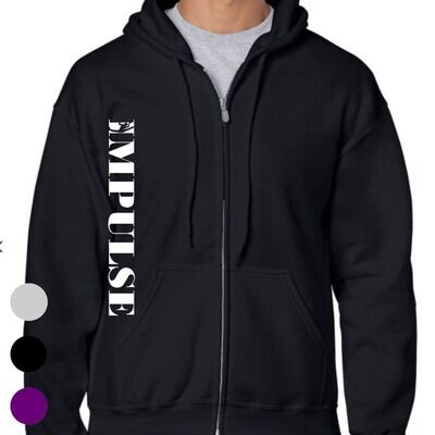 Impulse Adult Unisex Zip Hoodie