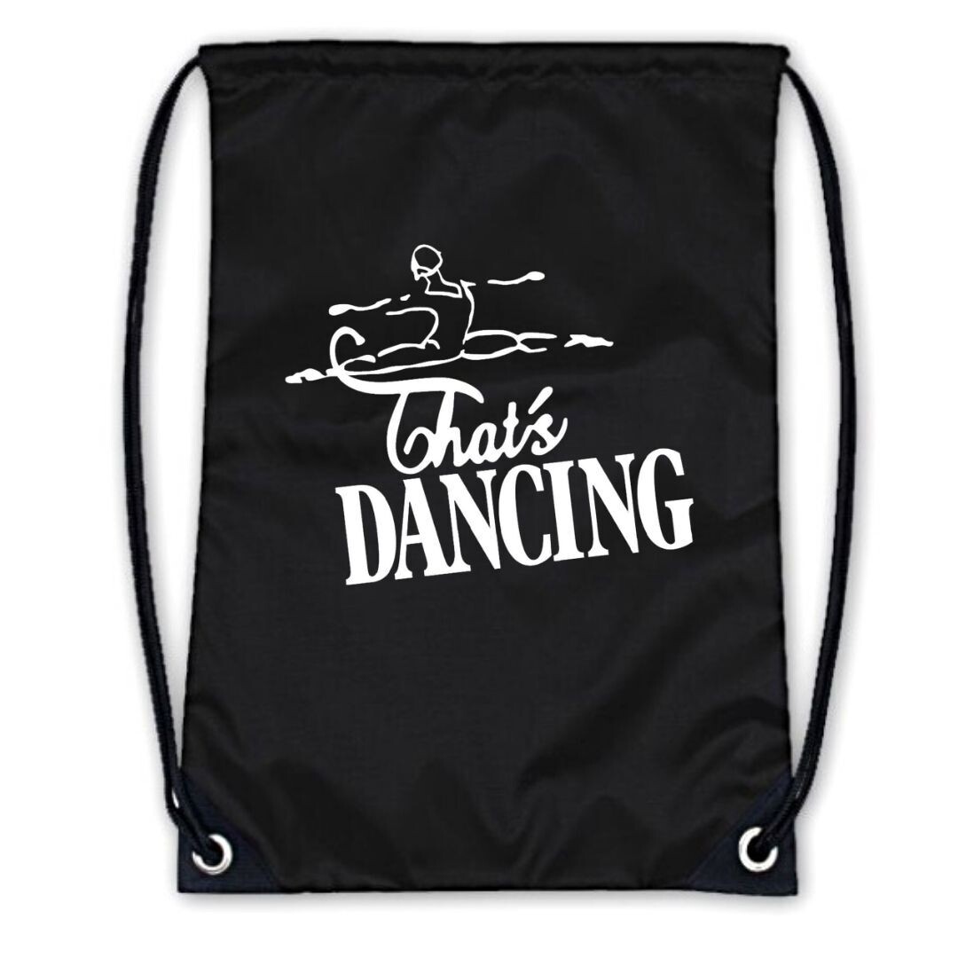 That&#39;s Dancing Drawstring Backpack