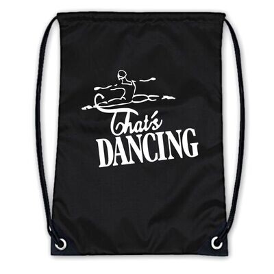 That&#39;s Dancing Drawstring Backpack