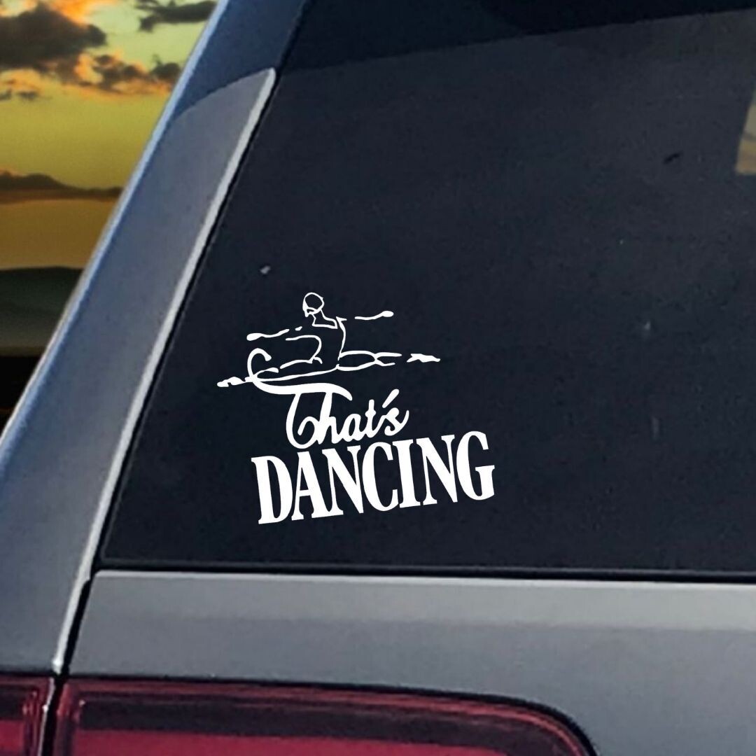 That&#39;s Dancing Small Vehicle Decal
