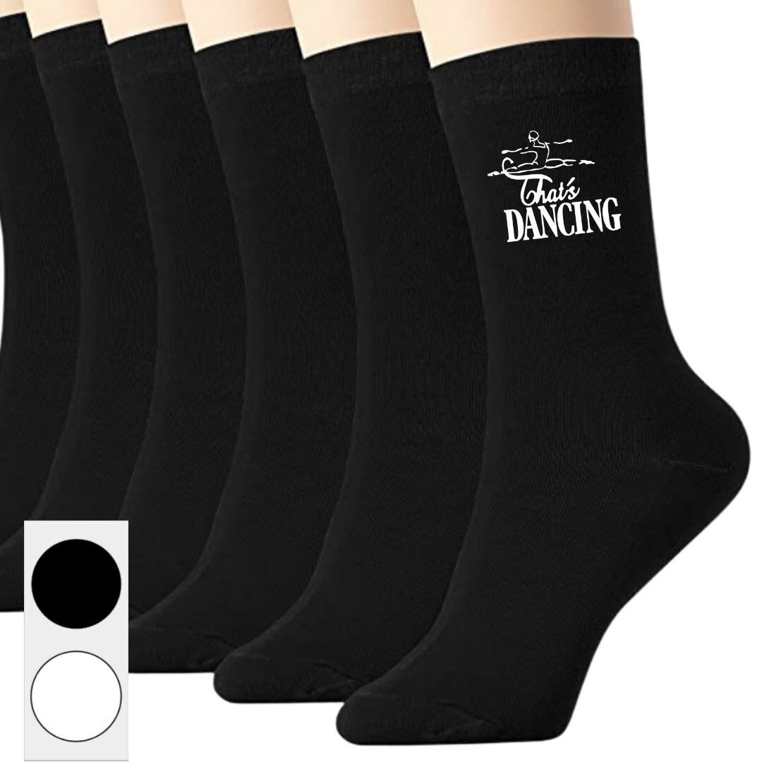 That&#39;s Dancing Premium Crew Socks (pair)
