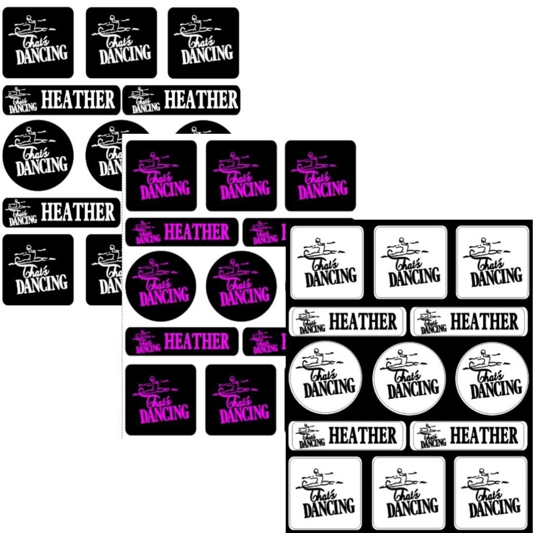 That&#39;s Dancing Sticker Sheet