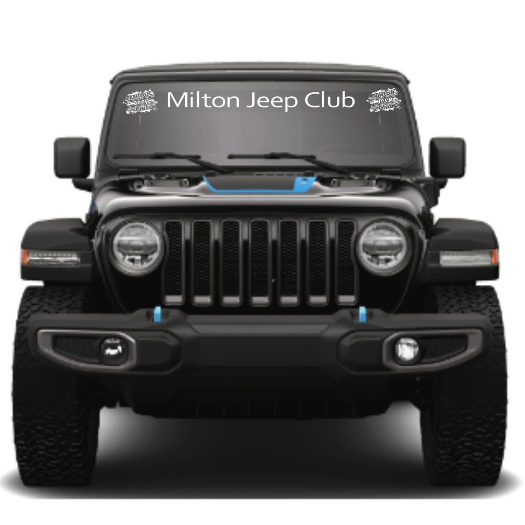 MJC Windshield Banner (48x4&quot;)