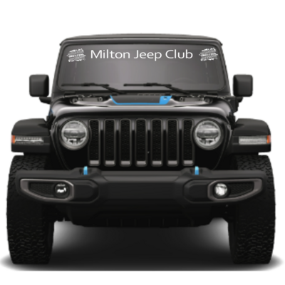 MJC Windshield Banner (48x4&quot;)