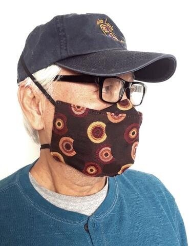 Adults and Kids Hybrid Face Mask with Full Skull Braids