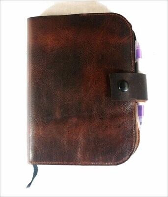 Bible Wrap with Corners in Leather