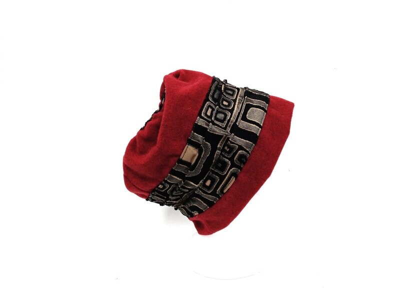Hat Medium Profile Red w/Onyx