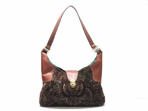 Cordoba, Colors: Tan with Brown Print