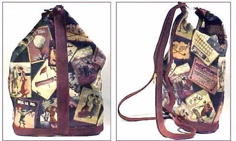 Shoulder Pack, Color: Hole in One - Golf w/Burgundy Trim