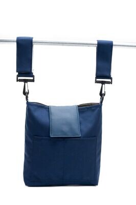 WheelCaddy Vertical With Swivels & Flap in Cordura Fabric Navy