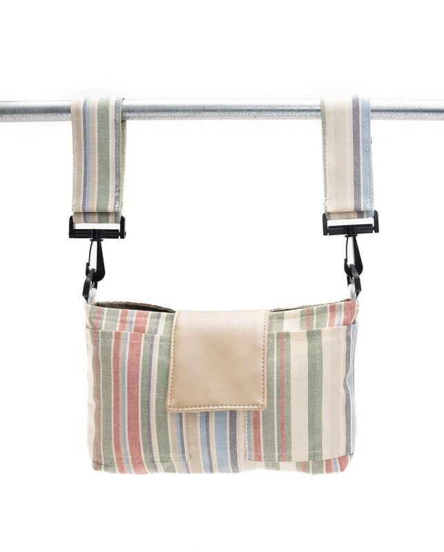 WheelCaddy With Swivels & Flap in Sunbrella Fabric Splendor