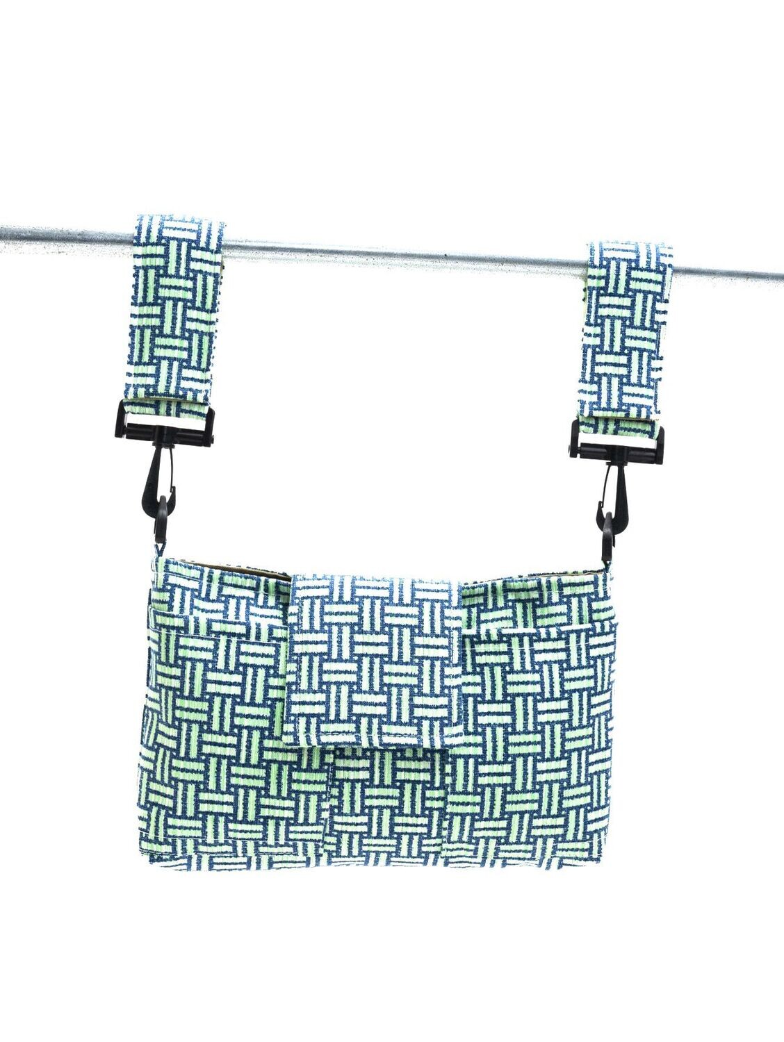 WheelCaddy With Swivels & Flap in Acrylic Fabric Jasper