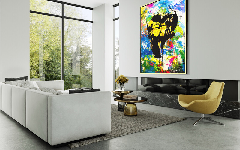 Kolour Of Love (CANVAS PRINT)