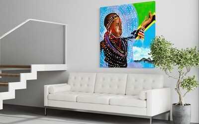 “Sister Tanzania Hope & Love” Original Art