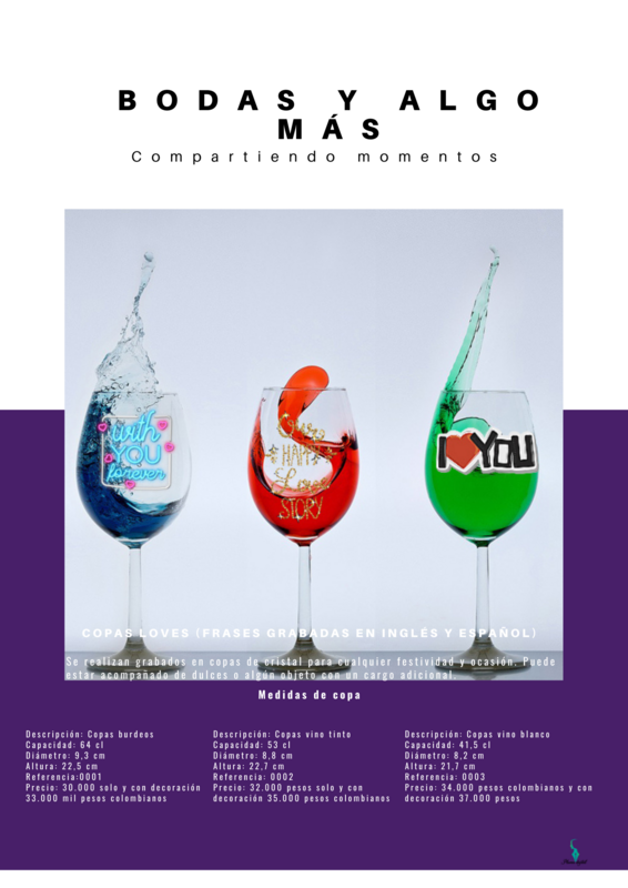 Copas grabadas
