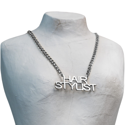 HAIRSTYLIST NECKLACE (SILVER)