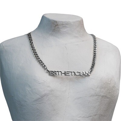 Esthetician Necklace (Silver)