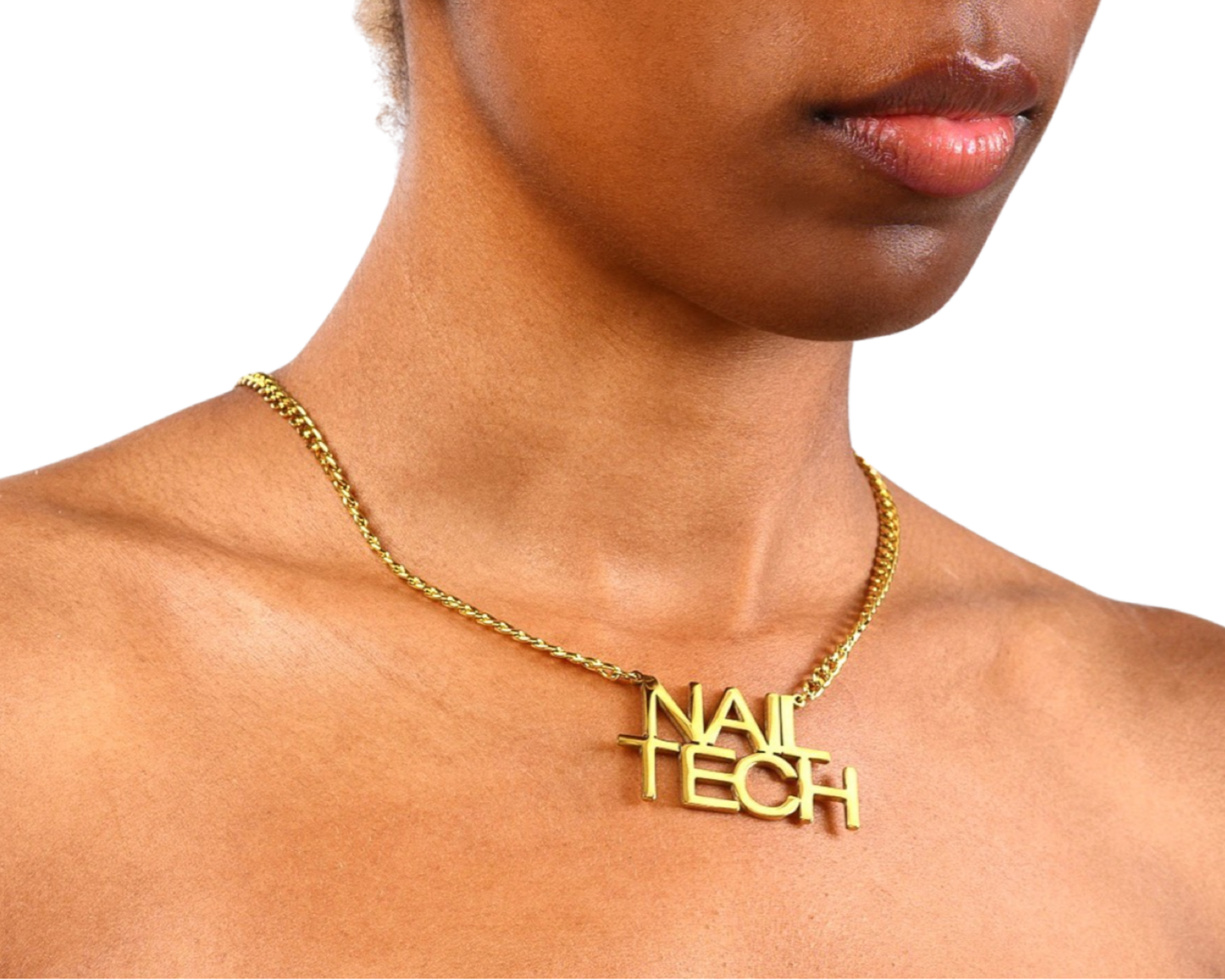 Nail Tech Necklace (18K gold)