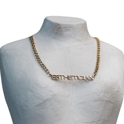 Esthetician Necklace (18K gold)
